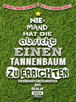 cover image of Niemand hat die Absicht einen Tannenbaum zu errichten